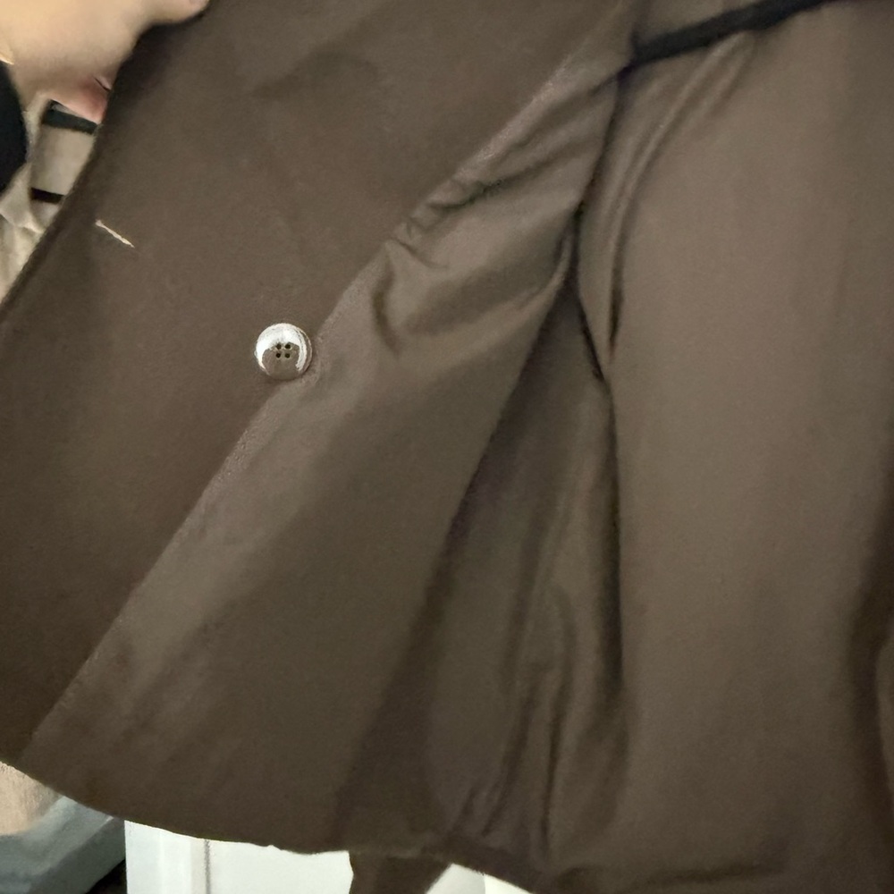 Zara Double-Breasted Short Coat - Picture 6 of 12